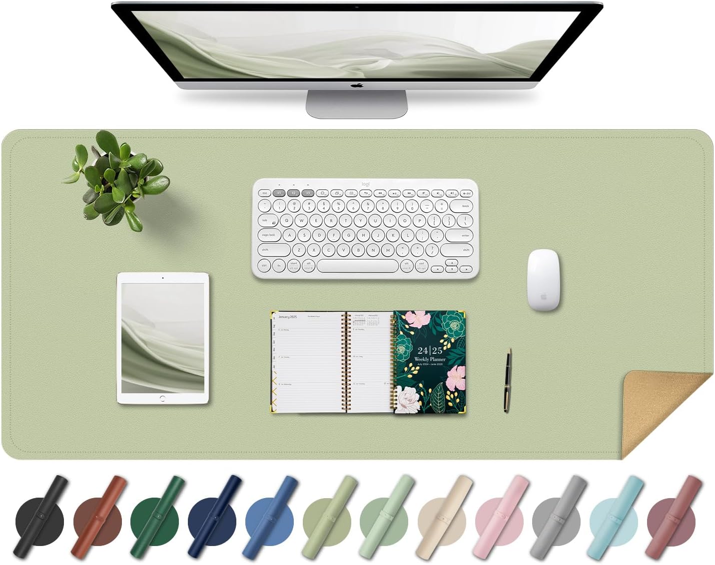 Purilite Select Dual-Sided Desk Pad