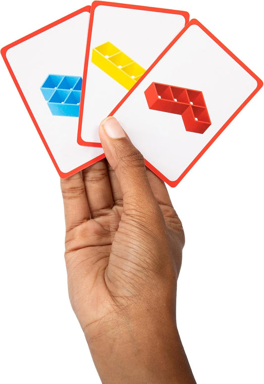 Interactive Tower Stacking Game for Kids and Adults Family Game Night with Blocks and Challenge Cards Ages 8+ - PuriLite