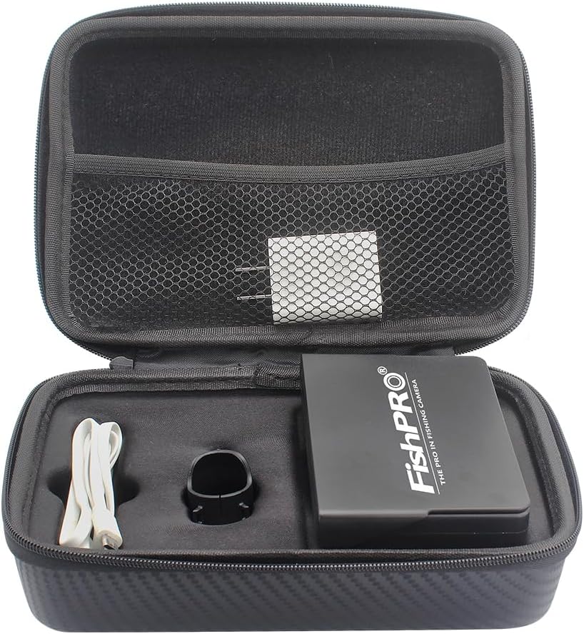 MOOCOR Underwater Fishing Camera, Portable Fish Finder Camera HD 1000 TVL Infrared LED Waterproof Camera with 4.3 Inch LCD Monitor for Ice Lake Sea Boat Kayak Fishing