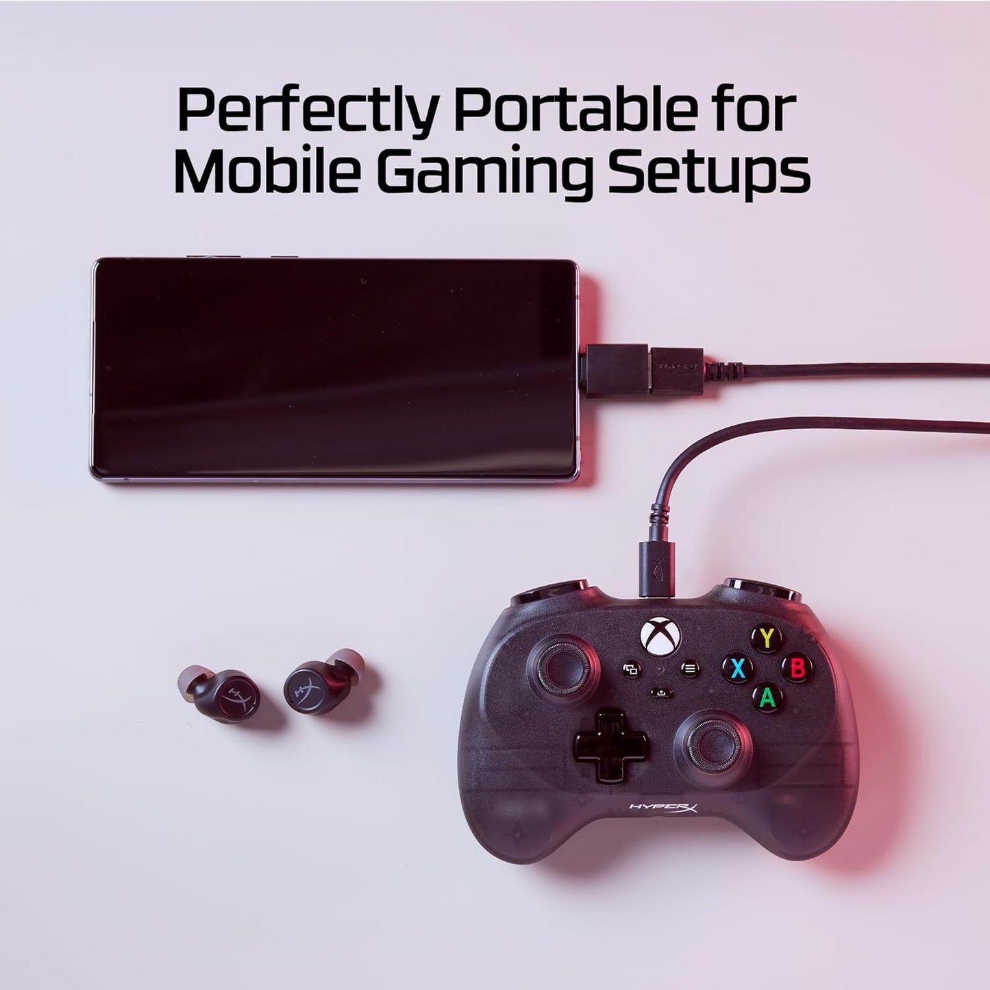 HyperX Clutch Gladiate – Wired Controller for Xbox One, Xbox Series X|S, PC, Officially Licensed by Xbox, Dual Trigger Locks, Programmable Buttons, Dual Rumble Motors