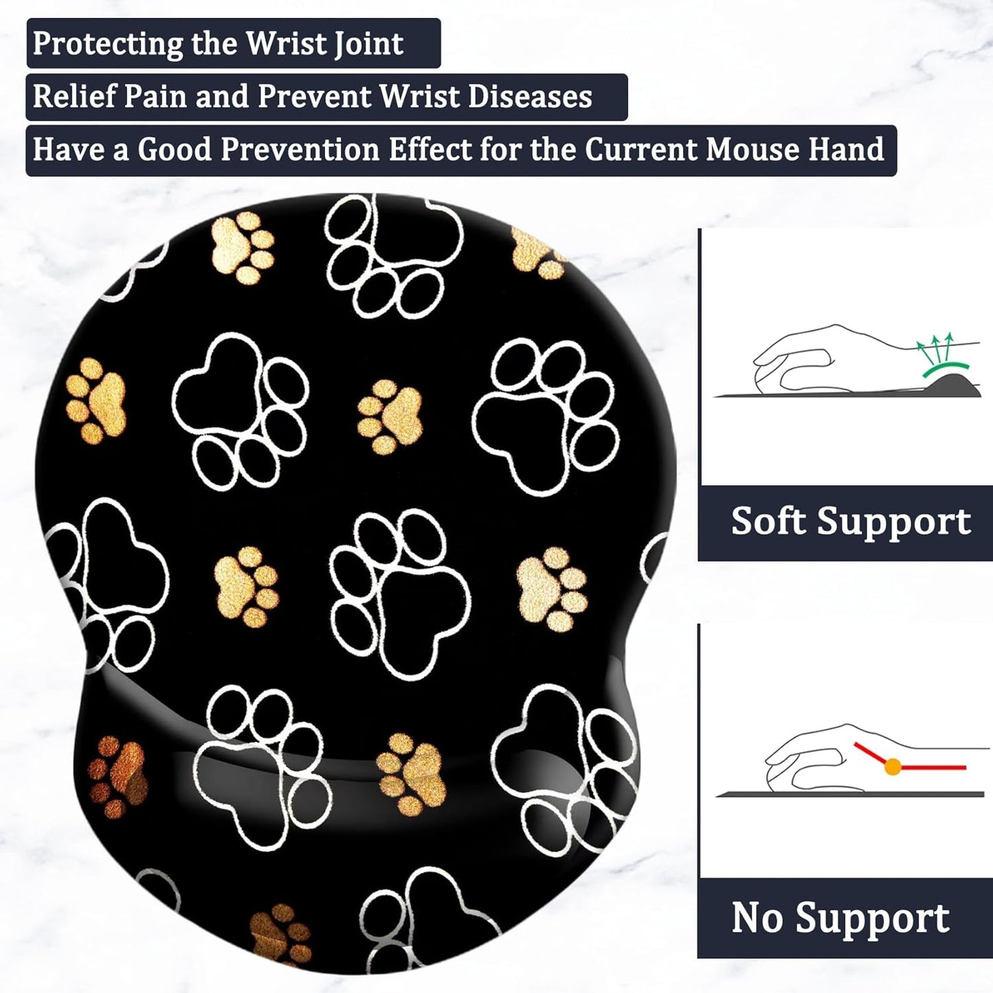 Purilite Select Ergonomic Mouse Pad