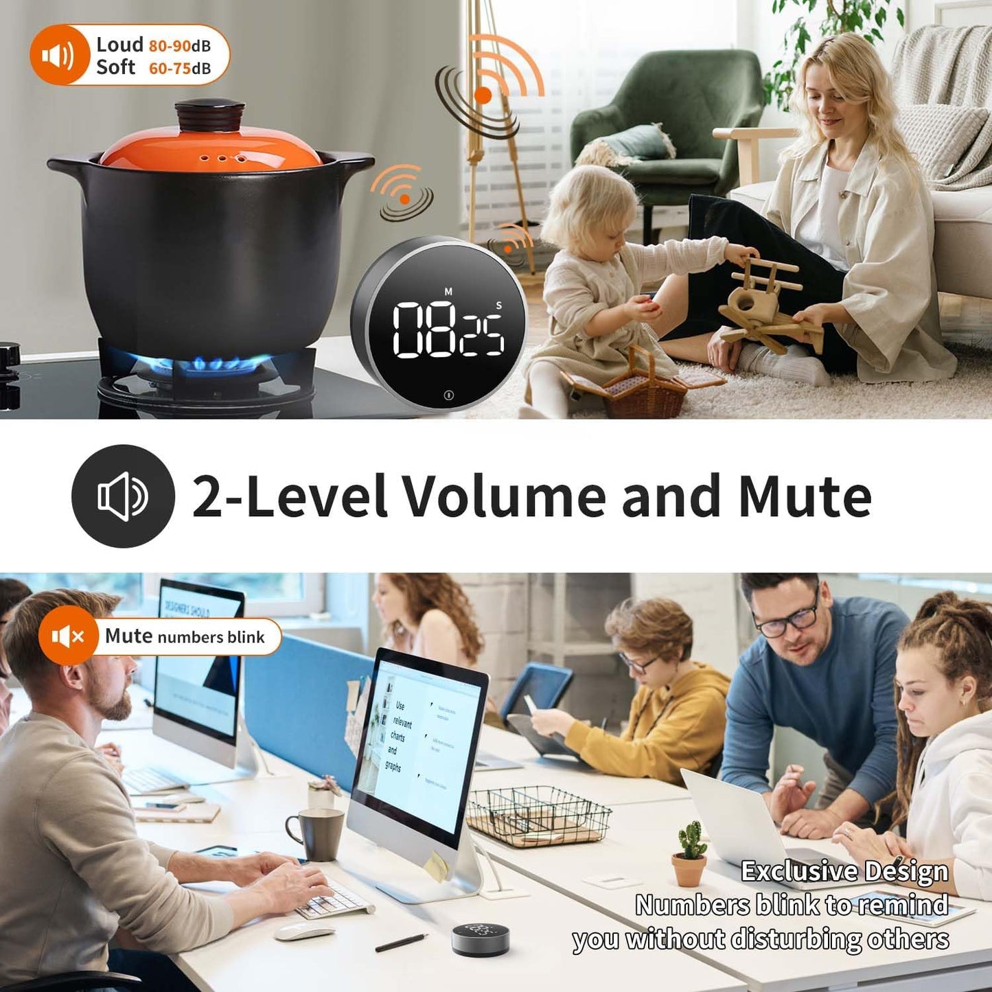 Purilite Select Magnetic Digital Timer