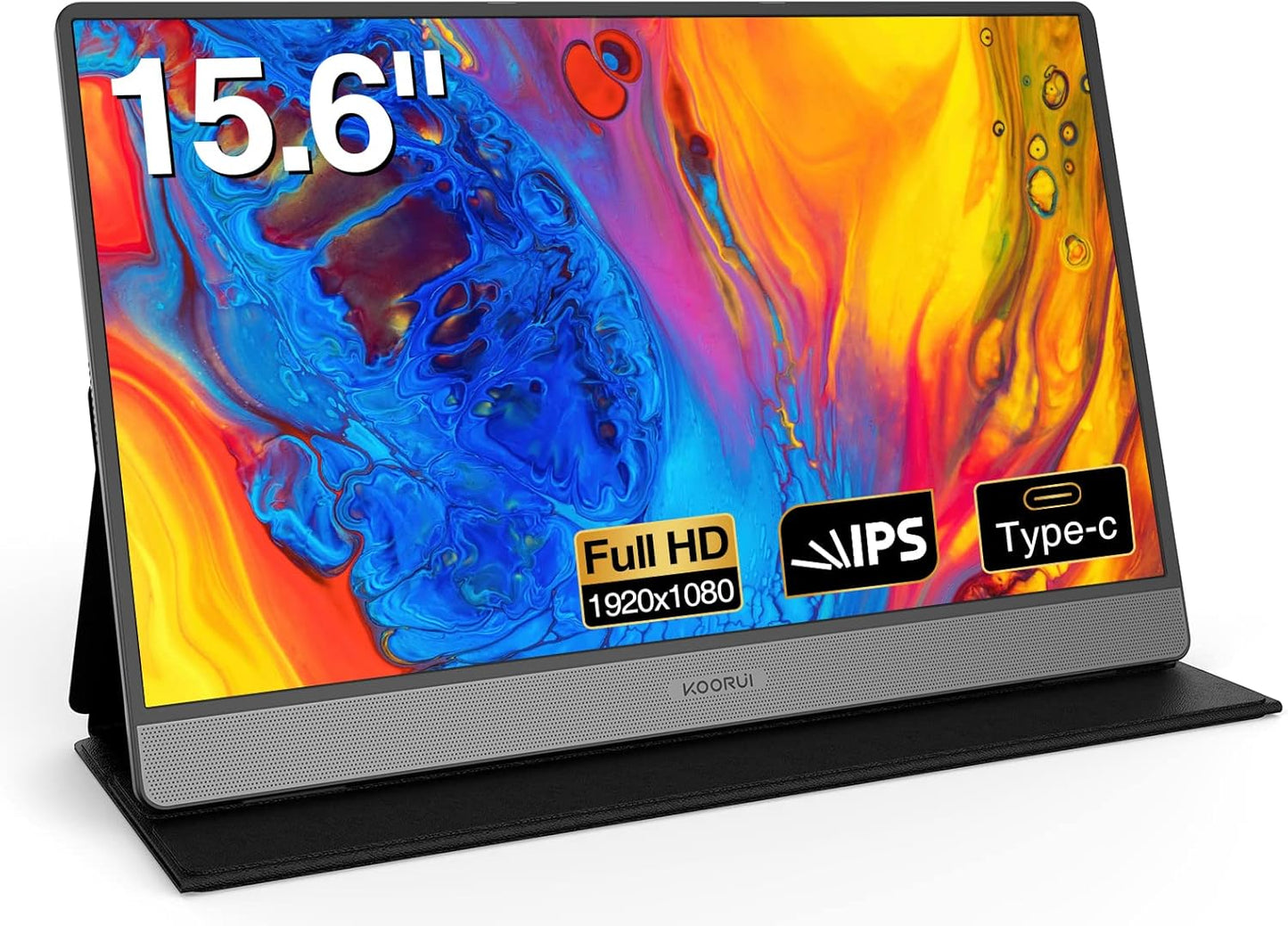 KOORUI 32 inch Curved Gaming Monitor - QHD (2560 x 1440) 2K Display, 170Hz 144Hz Monitors, 1500R Curvature, 1ms, HDR10, Adaptive Sync, Tilt Adjustable, DisplayPort HDMI, Black - 32E6QC