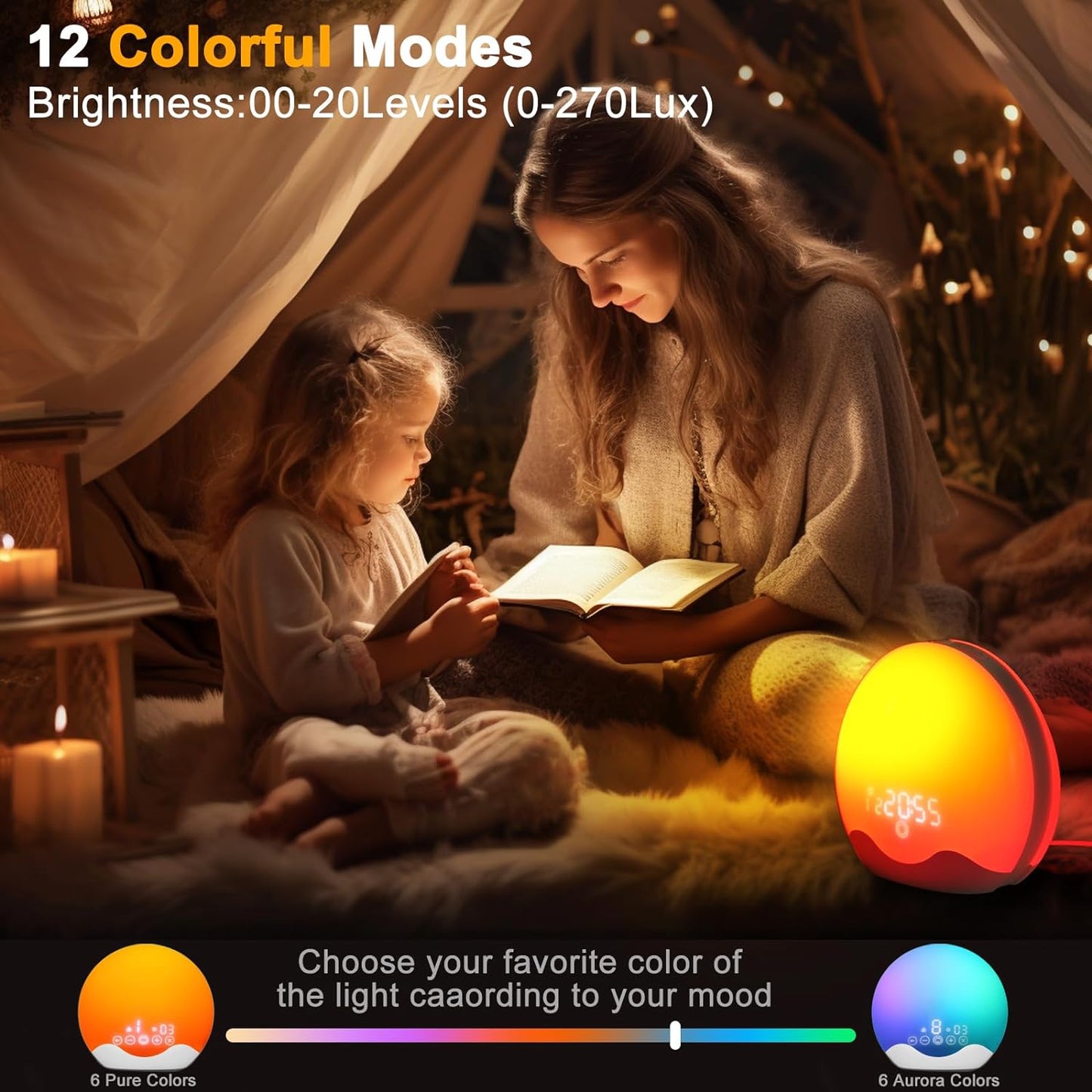 Purilite Select Sunrise Simulation Wake-Up Light