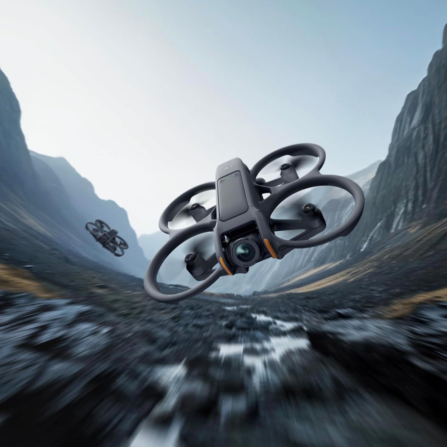 DJI Avata 2 Fly More Combo (3 Batteries), FPV Drones with Camera for Adults 4K, Immersive Experience, One-Push Acrobatics, Built-in Propeller Guard, 155° FOV, Drone Compliant with FAA Remote ID
