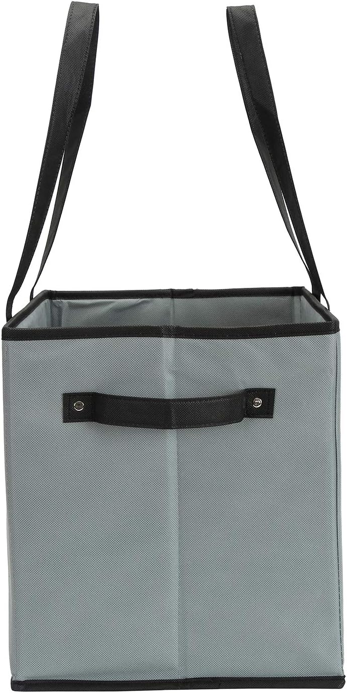 Purilite Select™ Heavy-Duty Reusable Grocery Tote Box Bags – 4 Gallon Capacity