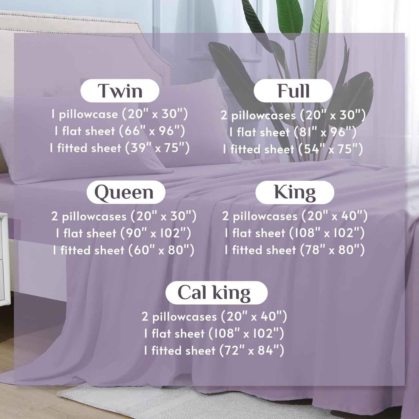 JOLLYVOGUE Queen Size Bed Sheet Set - 4 Piece Bed Sheets Set with Deep Pocket - Soft Breathable & Cooling - Resists Shrinkage & Fading Draps Queen - Easy Care (Dark Grey)