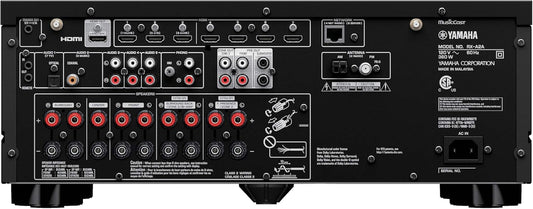 Yamaha RX-A2A AVENTAGE Home Theatre Receiver, 7.2 Channel, 4K/120Hz and Dolby Atmos Capable, Built-in USB Port with WiFi, MusicCast and Amazon Alexa Capable - PuriLite