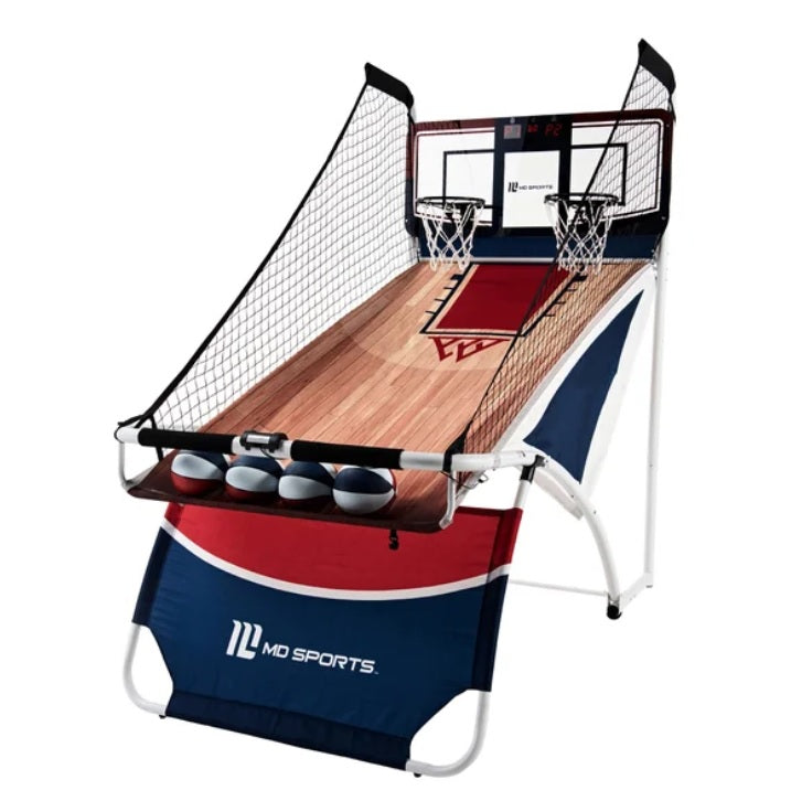 MD Sports Ez Fold 2 Player Arcade Basketball - PuriLite