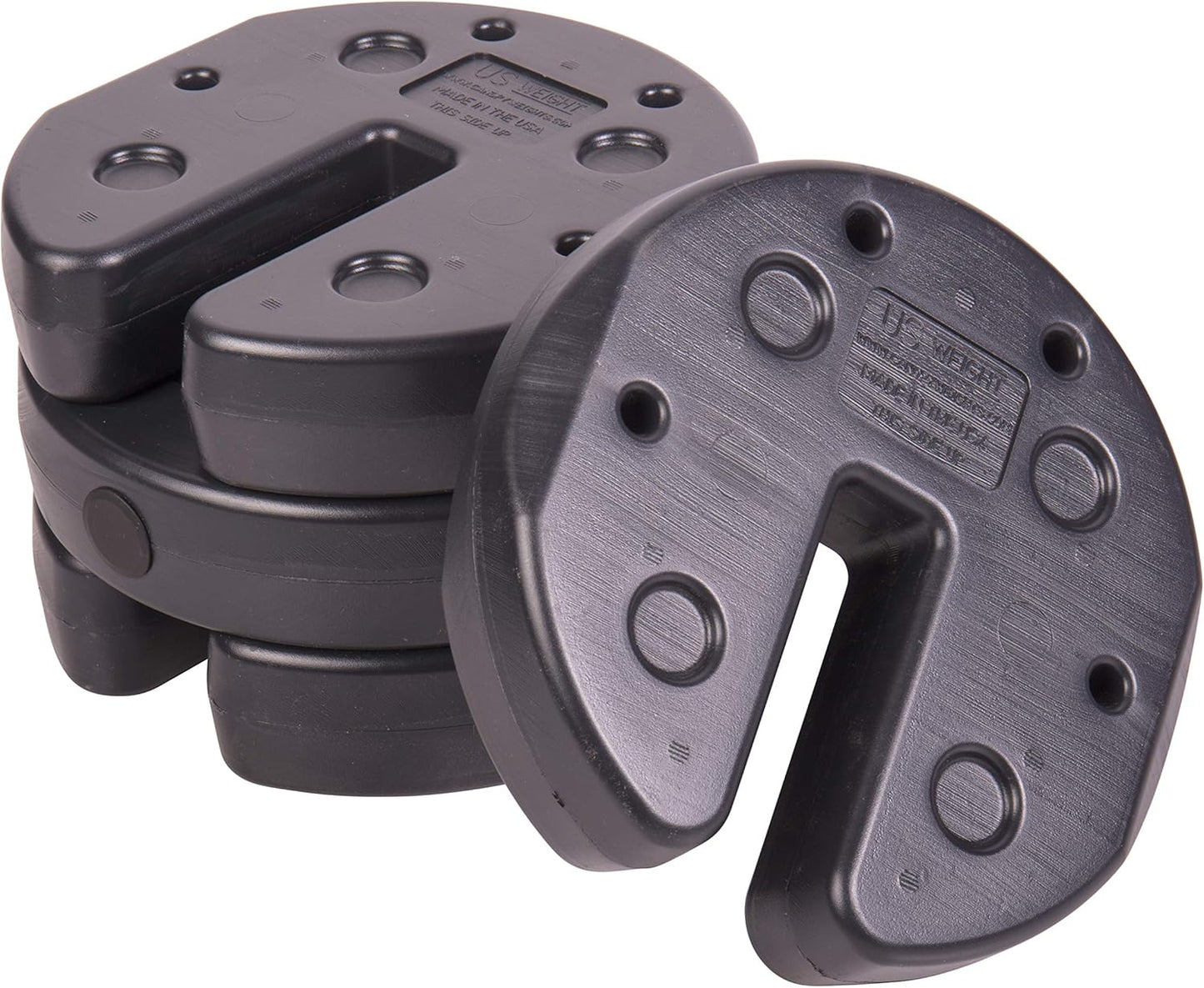 US Weight Interlocking Canopy Weights (Set of 4-7.5lbs Plates)