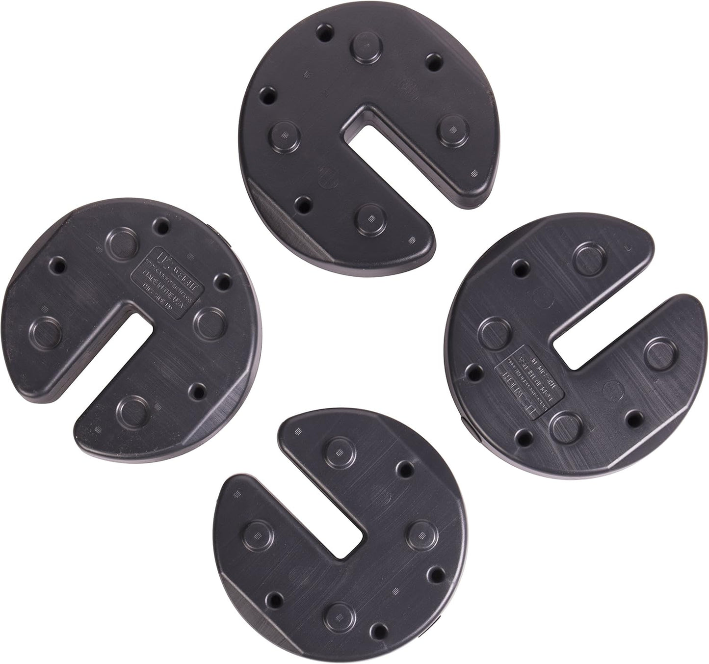 US Weight Interlocking Canopy Weights (Set of 4-7.5lbs Plates)