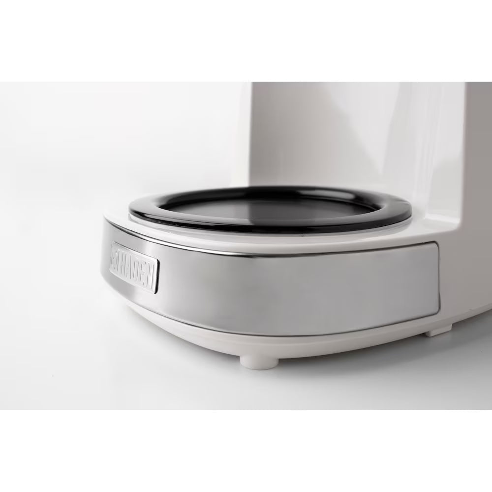 Haden Heritage 12-Cup Programmable Coffee Maker -Ivory White