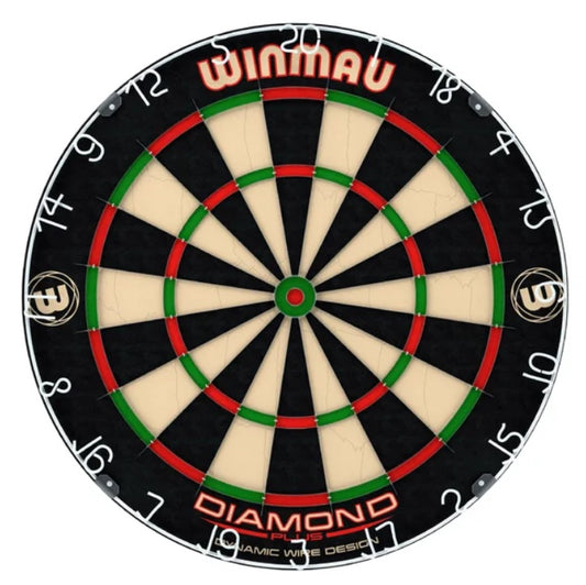 Winmau Diamond Professional Dartboard and Surround Set - PuriLite