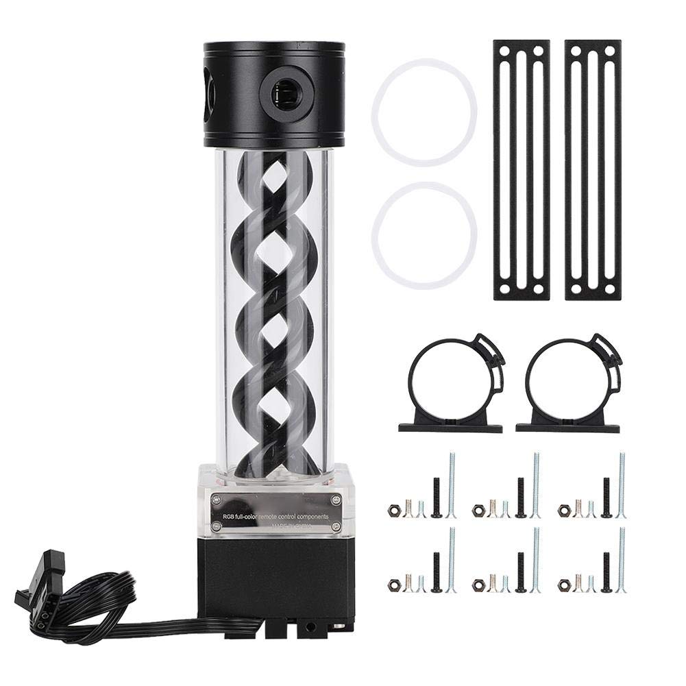 PC Water Cooling Pump Reservoir Combo with PWM Speed Control, Aluminum Pump Tank, 800L/H Flow Rate, 4 Meter Head for Desktop Water Cooling Systems - PuriLite