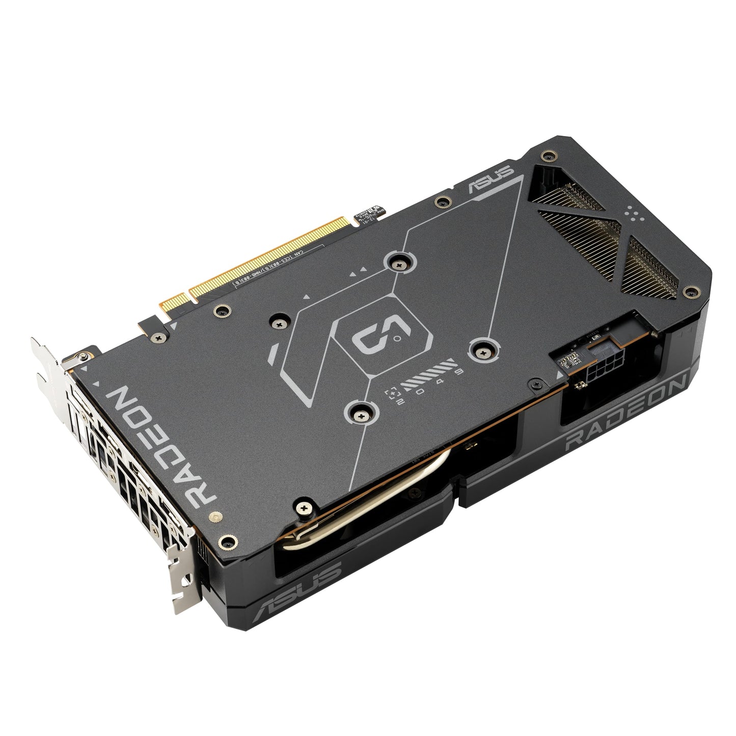 ASUS - Dual Radeon RX 7600 EVO OC Edition 8GB GDDR6 Graphics Card - HDMI 2.1, 2715MHz Boost Clock, Axial-Tech Fans