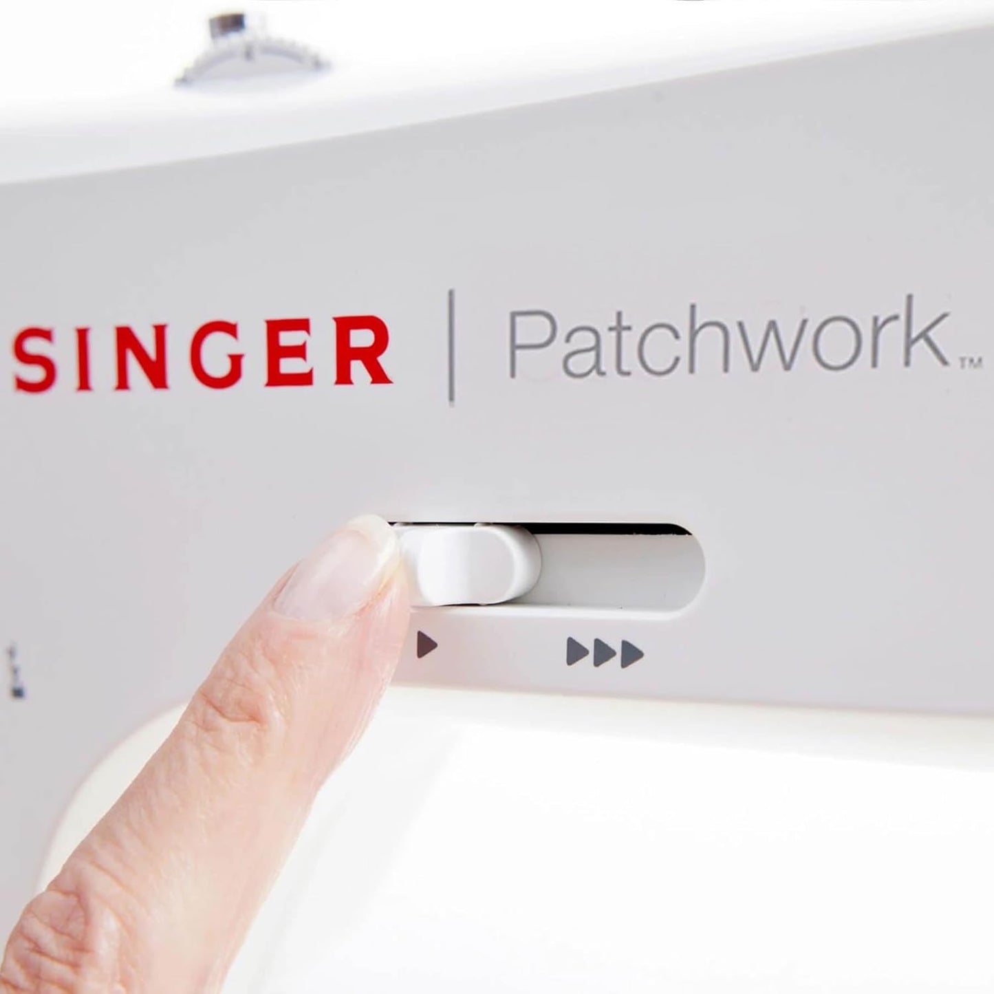 SINGER C5980Q Patchwork Plus Computerized Sewing Machine with 417 Stitches | Sewing Table, Quilting, Extension Table, Speed Control, Needle Up/Down with 200 Accessories | Beginner-Friendly