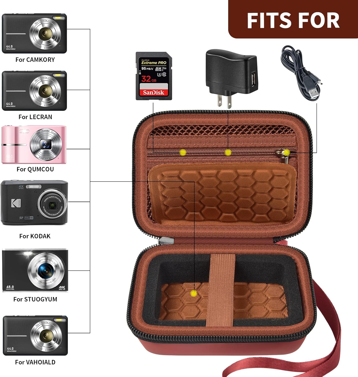 Purilite Select Compact Digital Camera Case