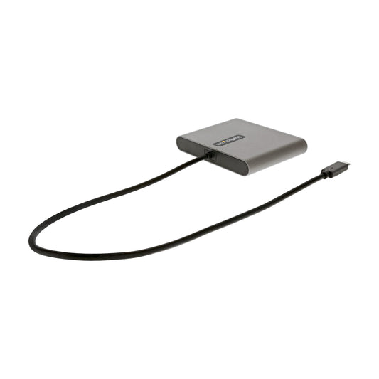 USB C to Quad HDMI Adapter, USB-C to 4x HDMI Monitor Converter for Windows (no support for macOS/ChromeOS/Linux) - TAA - PuriLite