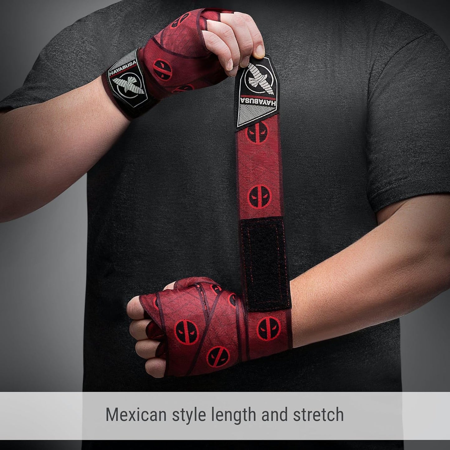 Hayabusa Marvel Hero Elite Mexican Style Boxing Hand Wraps for Men & Women