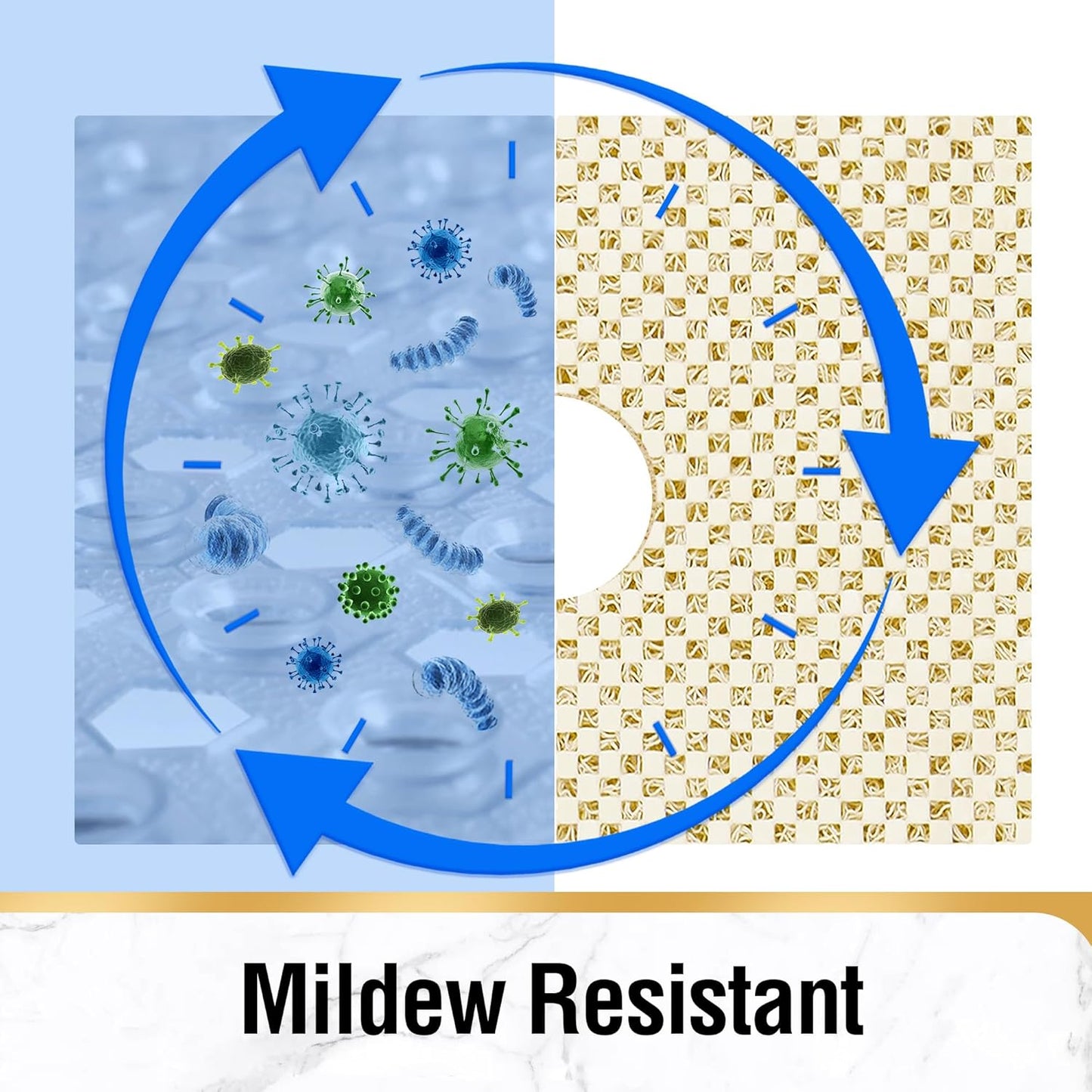 HITSLAM Shower Mat Non Slip, 24 x 16 Inch Bathtub Mat Non Slip with Drain, Soft PVC Loofah Bath Mat for Tub, Quick Drying Bathroom Shower Mat, Grey