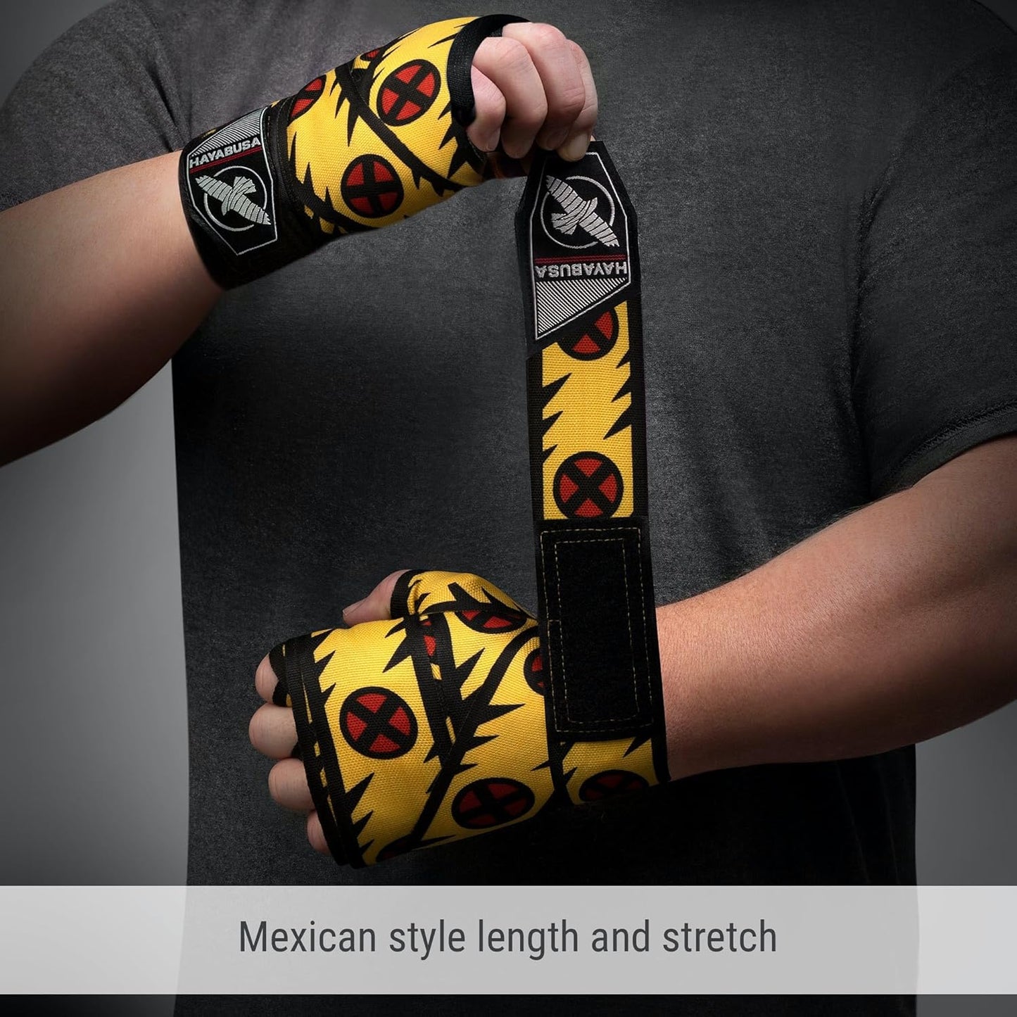 Hayabusa Marvel Hero Elite Mexican Style Boxing Hand Wraps for Men & Women