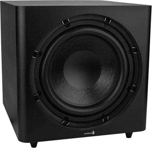 Dayton Audio SUB-1200 12-Inch 120 Watt Powered Subwoofer - PuriLite