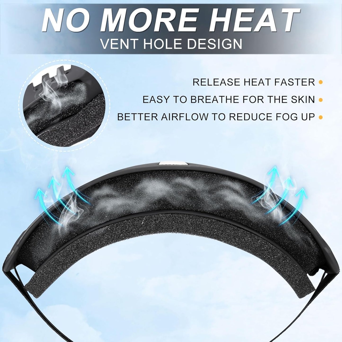 KINGBIKE Motorcycle Goggles 3&2 Pack Off Road Dirt Bike Motocross Goggles Windproof MTB Cycling Goggle for Adults Men Women