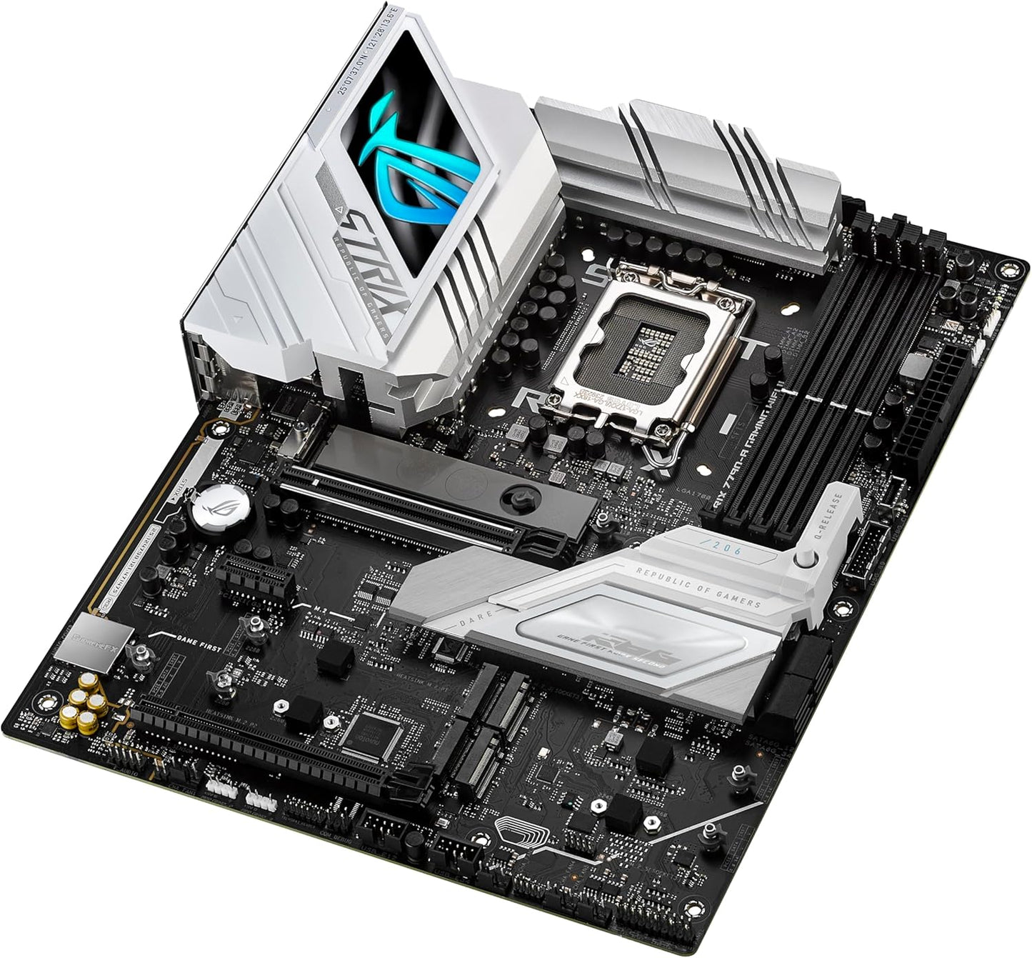 ASUS ROG Strix Z790-A Gaming WiFi II (WiFi 7) LGA 1700(Intel® 14th & 13th & 12th Gen) ATX Gaming Motherboard(16 + 1+2 Power Stages, DDR5, 5X M.2 Slots, PCIe 5.0 x16)