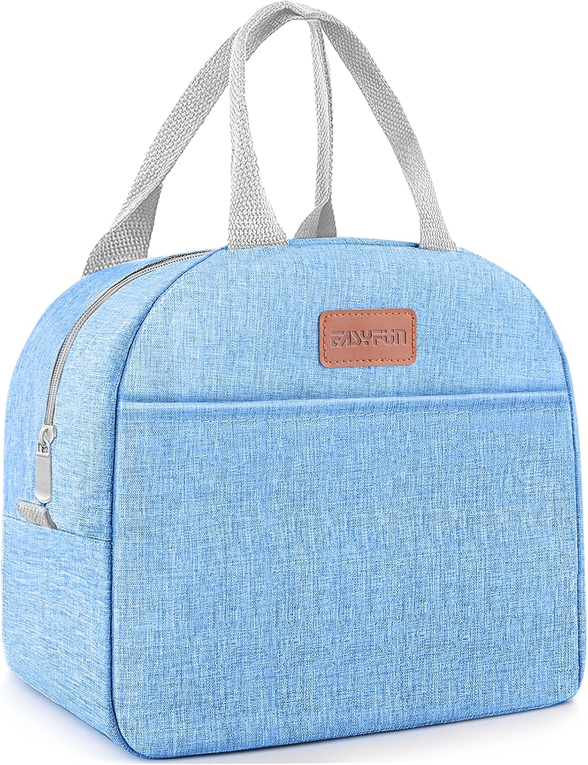 Lunch Bag for Women & Men Adult Insulated Lunch Box, Small Leakproof Cooler Food Lunch Containers Reusable High Capacity Lunch Tote Bags for Work, Travel, Outdoor