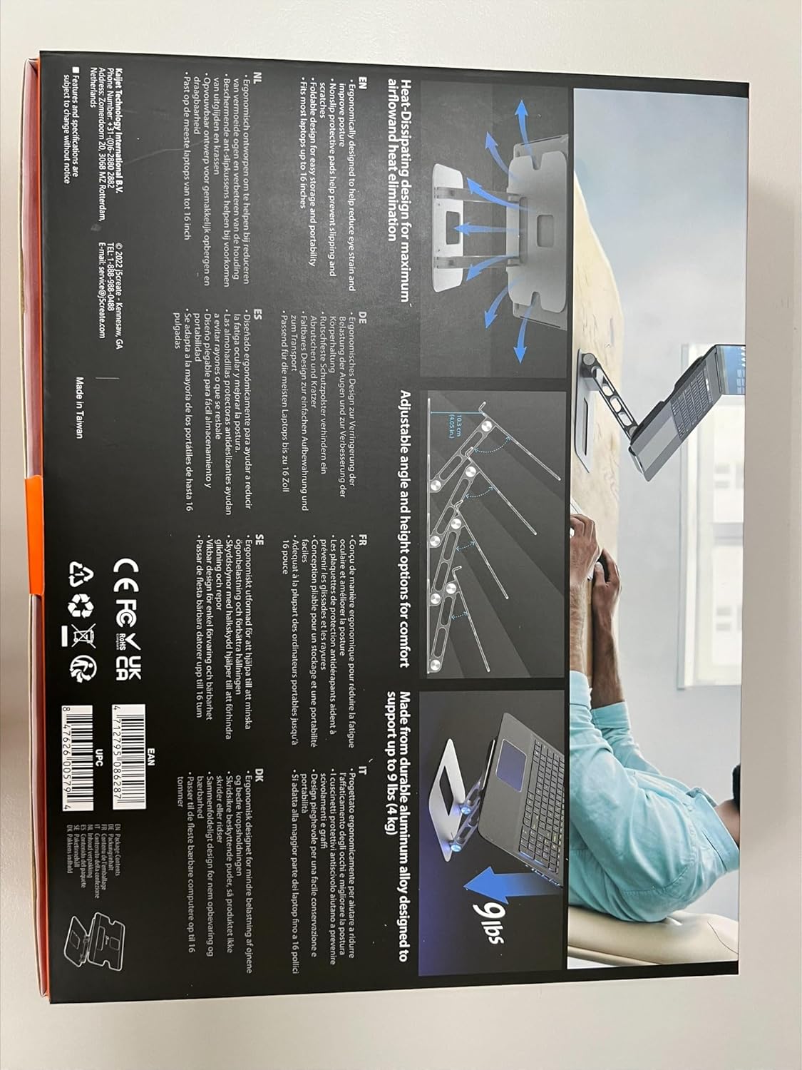 Purilite Select Multi-Angle Aluminum Laptop Stand