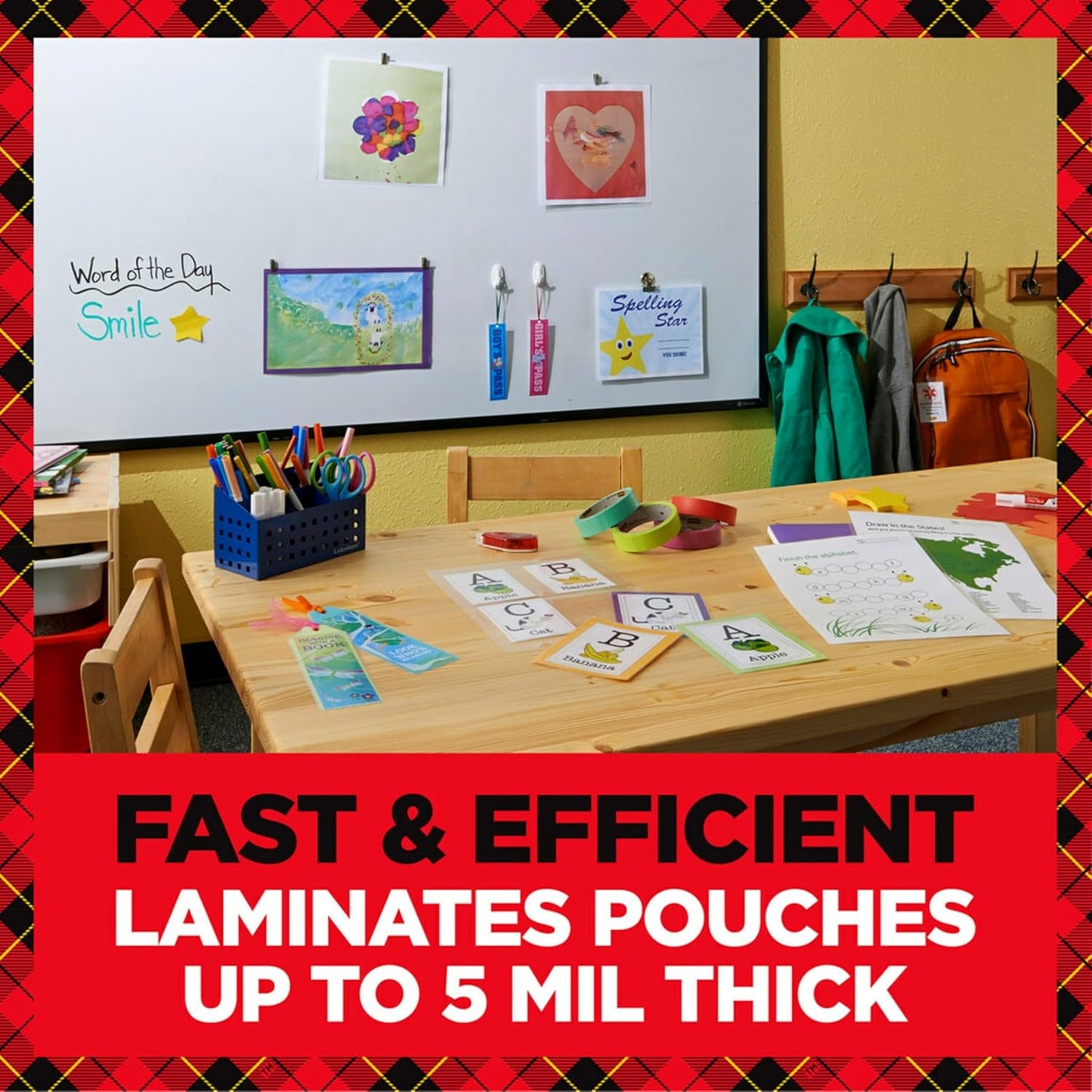 Scotch Thermal Laminator, 2 Roller System for a Professional Finish, Use for Home, Office or School, Suitable for use with Photos (TL901X)