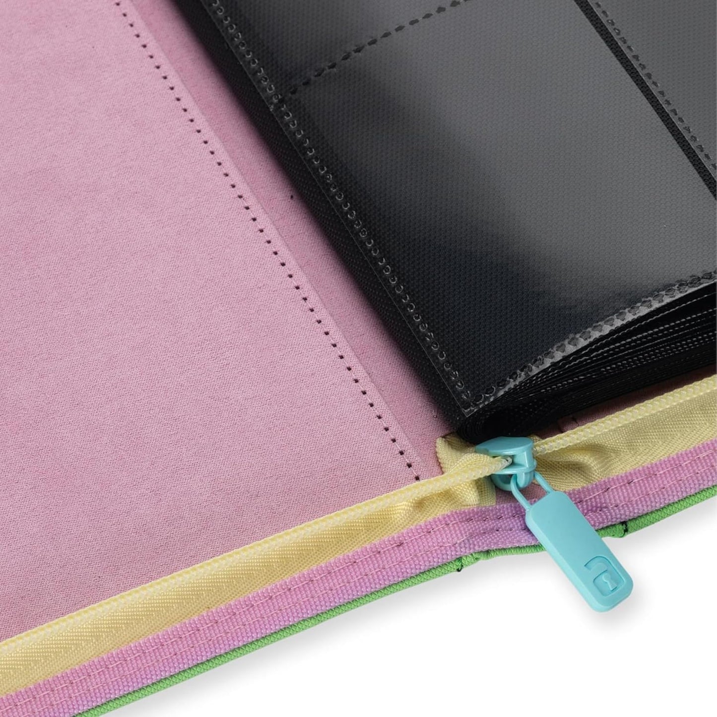Vault X 12 Pocket Trading Card Zip Binder, 480 Cards, Compatible with Pokemon Scarlet & Violet Set, Exo-Tec Album Material, 20 Side-Loading Pages, Folder for Collectible TCG (SV1)