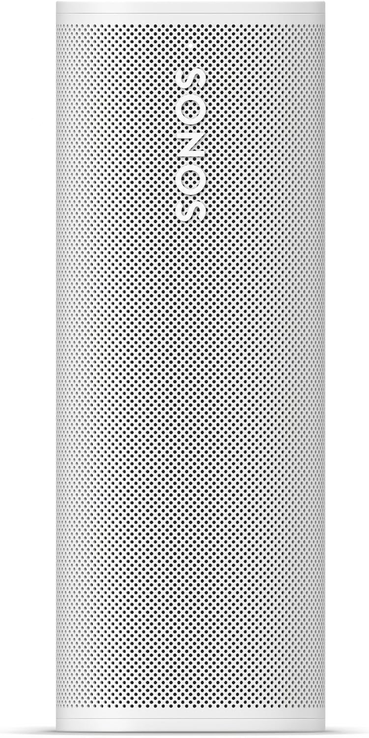 Sonos Roam 2 - White - Portable Waterproof Bluetooth Speaker