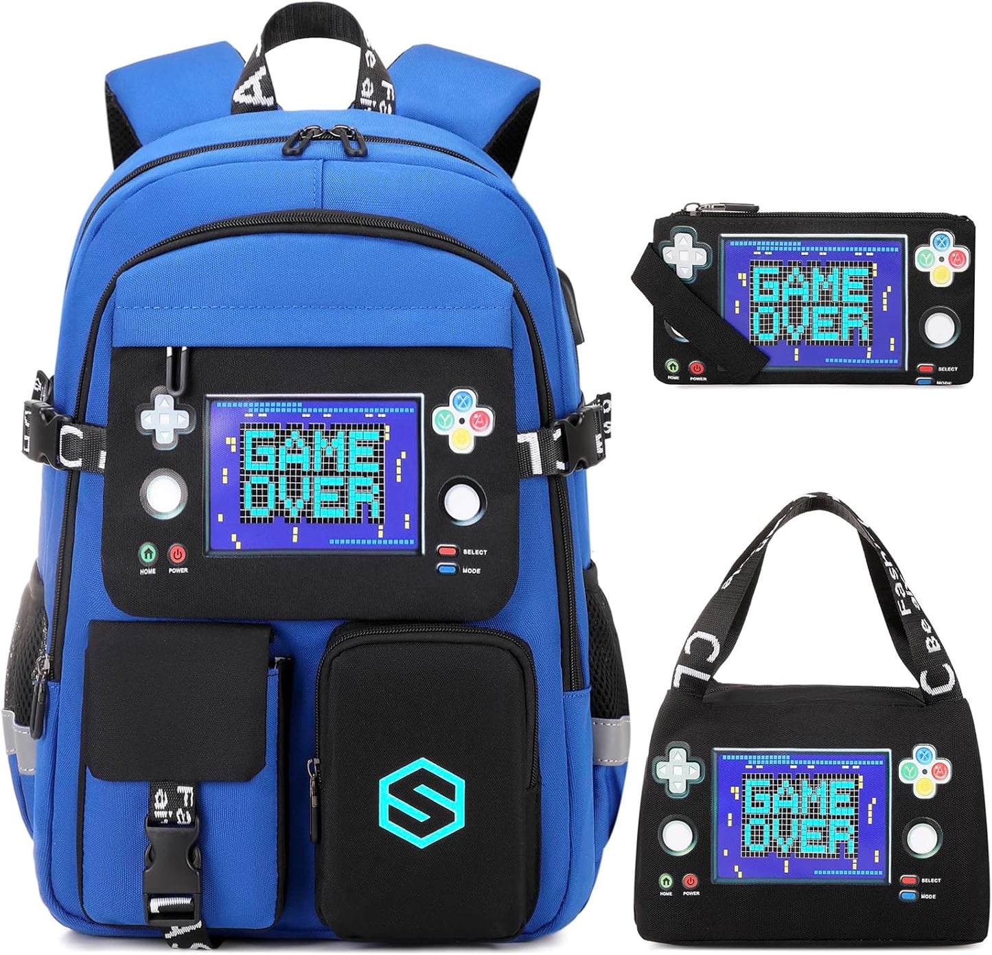 Scothen Cool Luminous School Backpacks for Boys