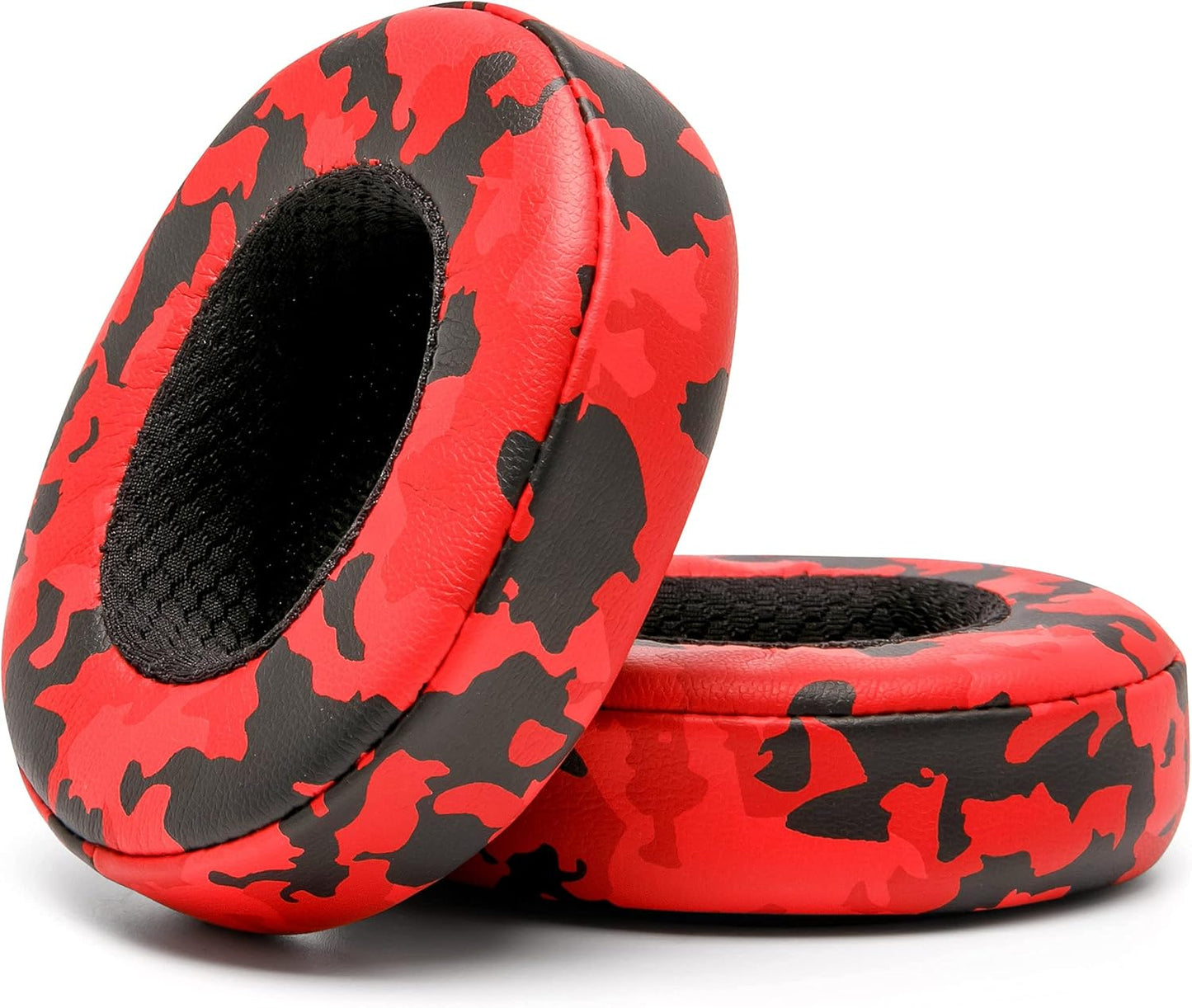 WC Replacement Earpad Cushions for Skullcandy Hesh 3 & Crusher Over-Ear Headphones Made by Wicked Cushions | Improved Durability and Thickness for Improved Comfort and Noise Isolation | 90's Black