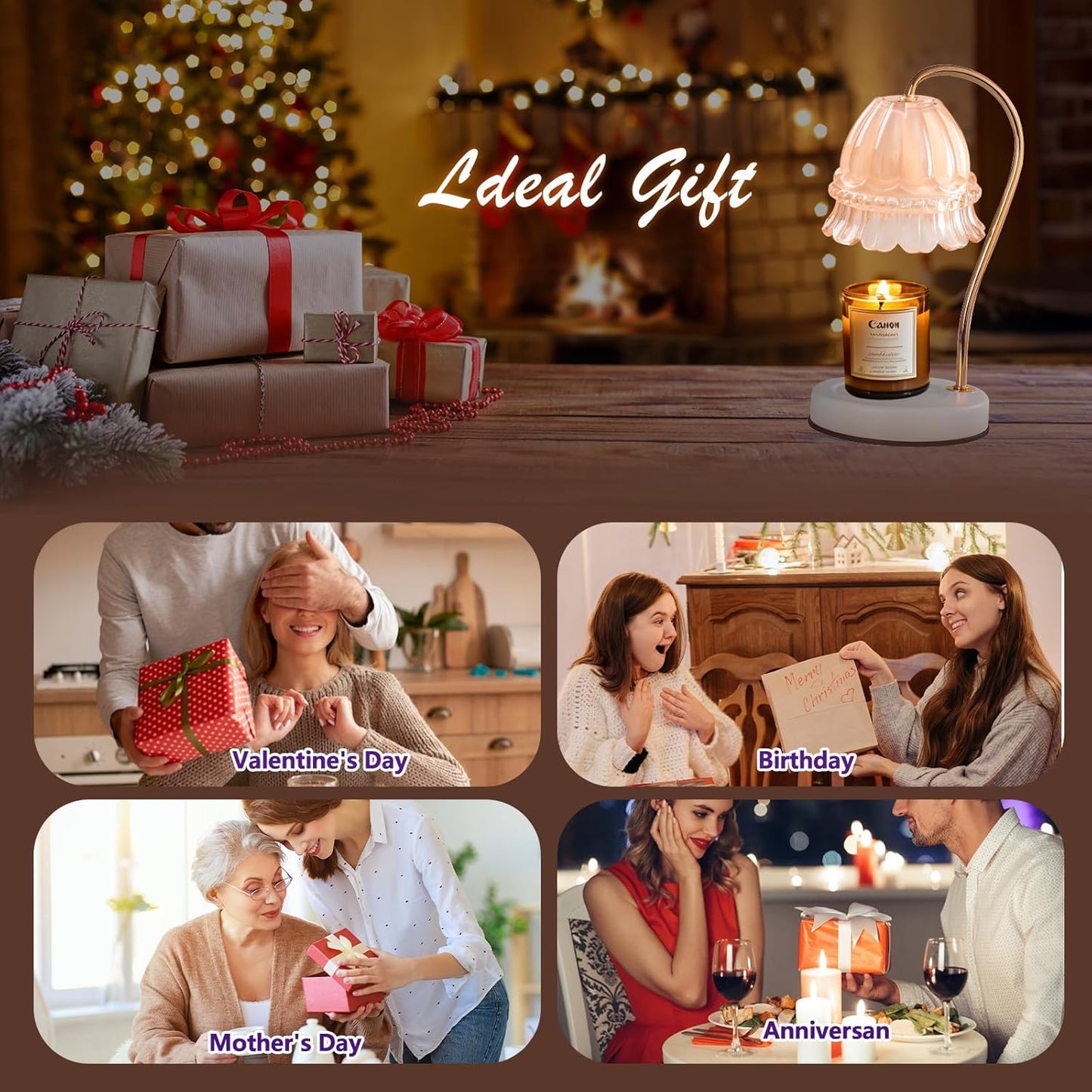 Purilite Select Candle Warmer Table Lamp