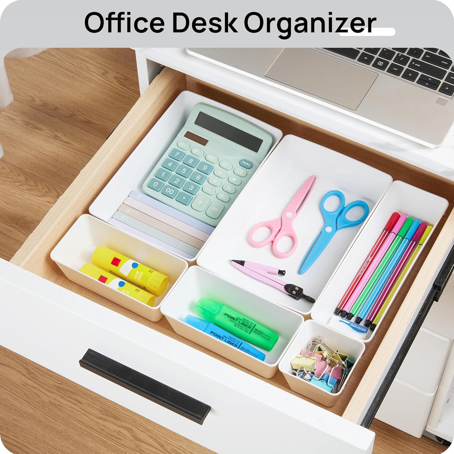 Purilite Select Clear Drawer Organizer Set