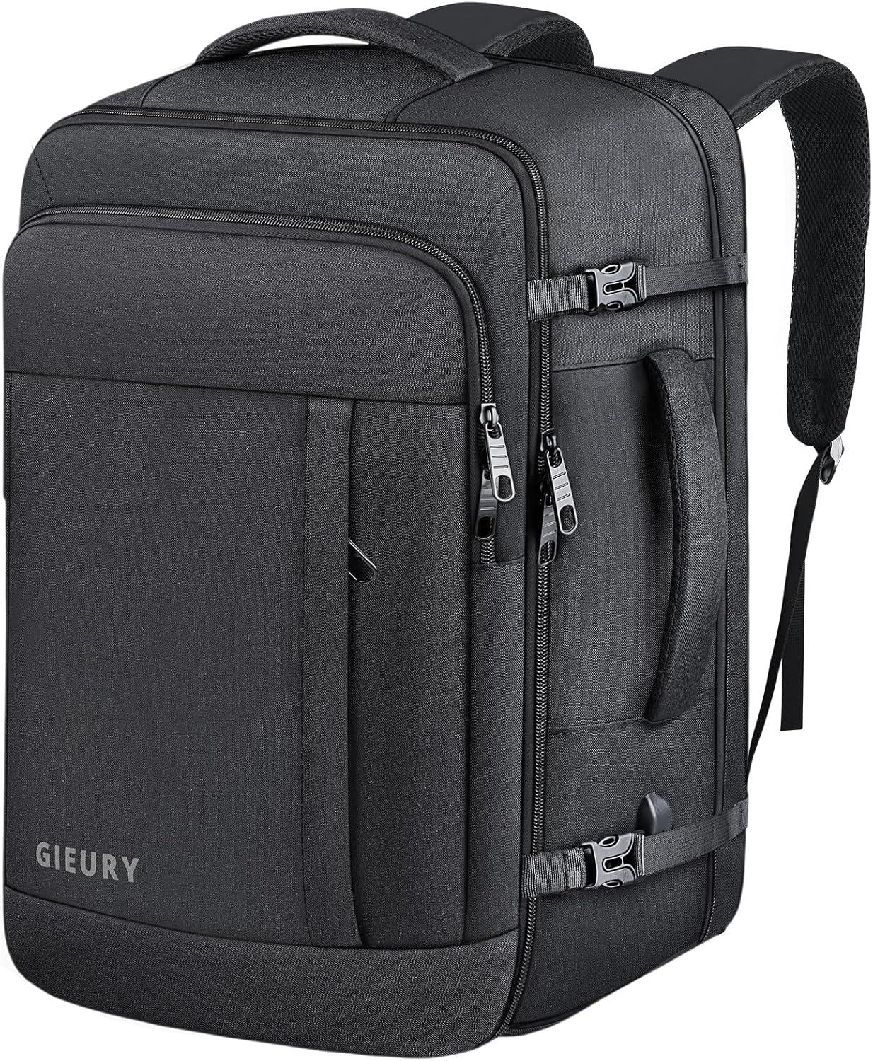 Travel Backpack for Men, 55L Extra Large Carry On Backpack, Expandable Big Capacity Backpack For Airplanes, Travel Gifts for Men Women, Fits 18.4 Inch Laptop, Luggage Daypack Bag, Blue