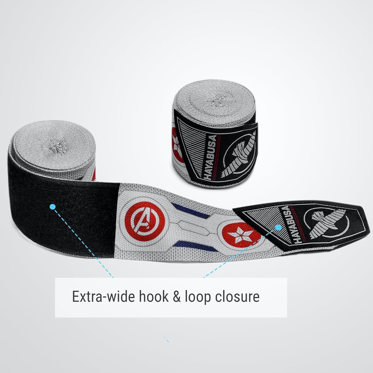 Hayabusa Marvel Hero Elite Mexican Style Boxing Hand Wraps for Men & Women