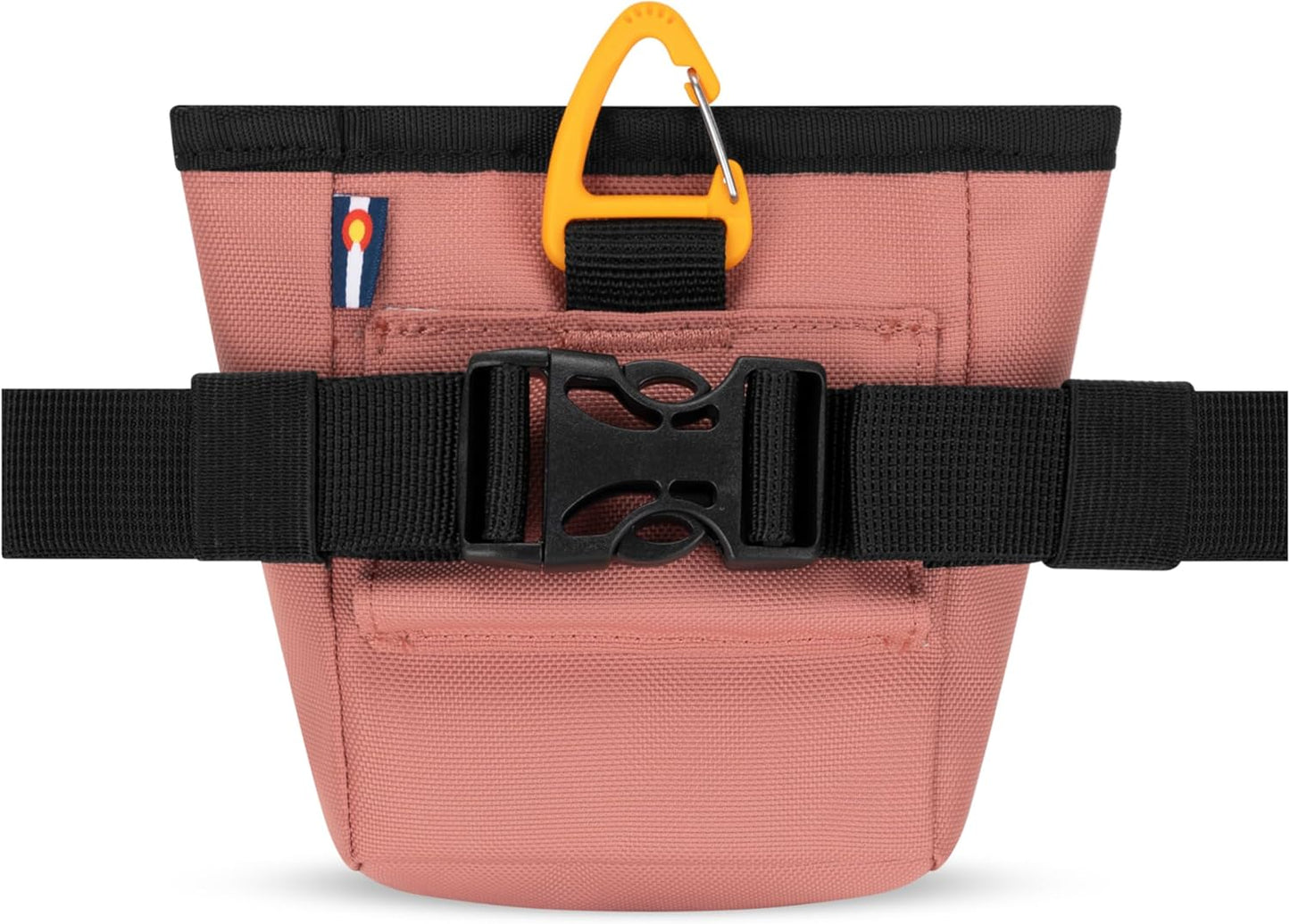 OllyDog Goodie Treat Bag, Dog Treat Pouch, Waist Belt Clip for Hands-Free Training, Magnetic Closure, Dog Training and Behavior Aids, Three Ways to Wear (Abbey Stone)