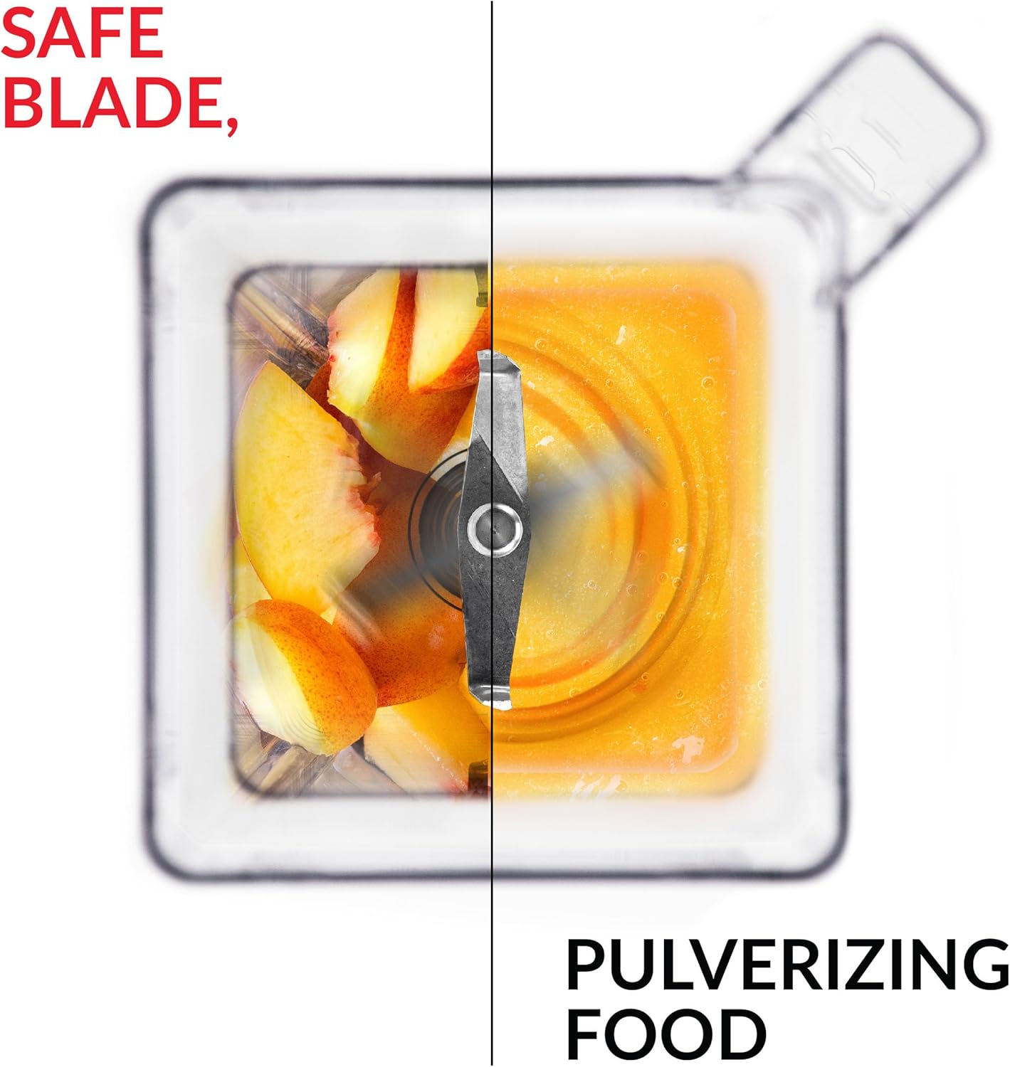Blendtec Total Classic Original Blender and 90 oz WildSide+ Jar - Kitchen Blender Bundle - Red