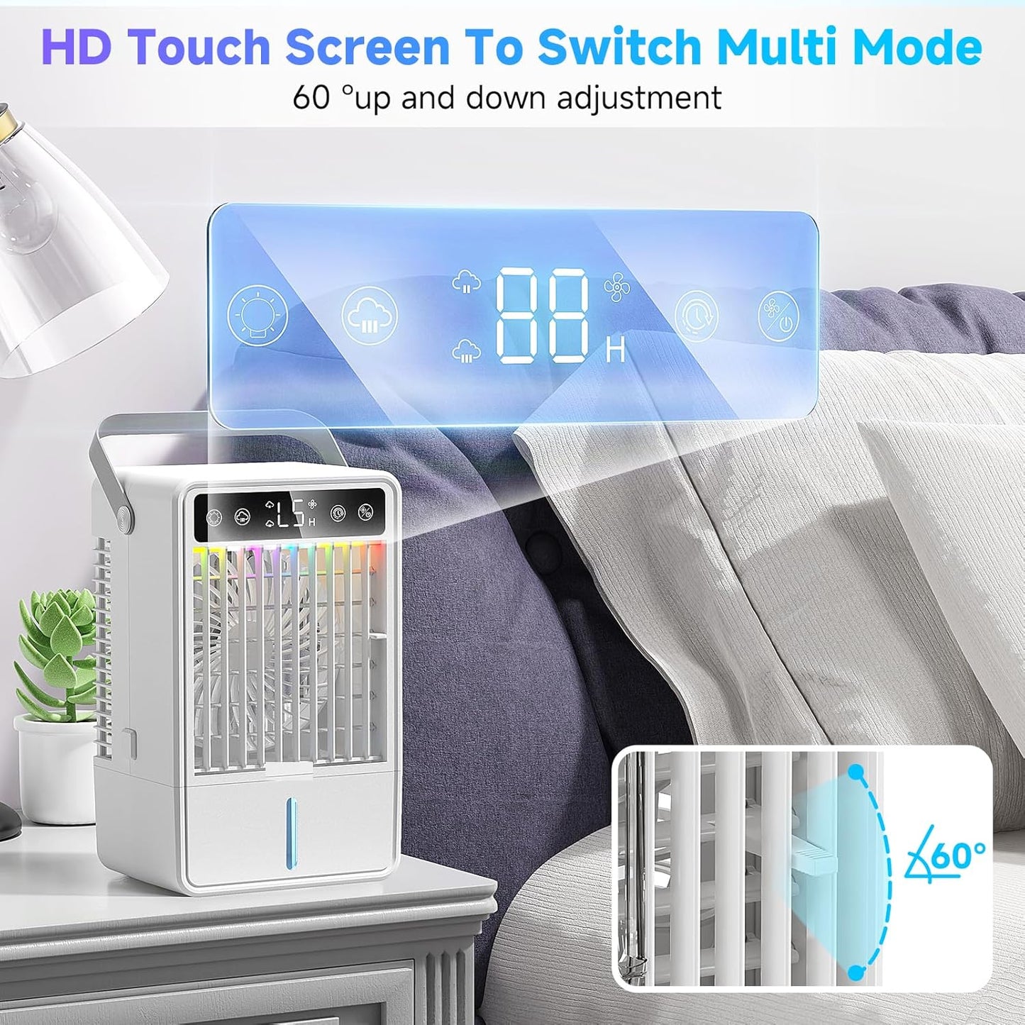 Purilite Select 4-in-1 Portable Air Conditioner – Powerful Cooling, Peaceful Comfort, Anytime