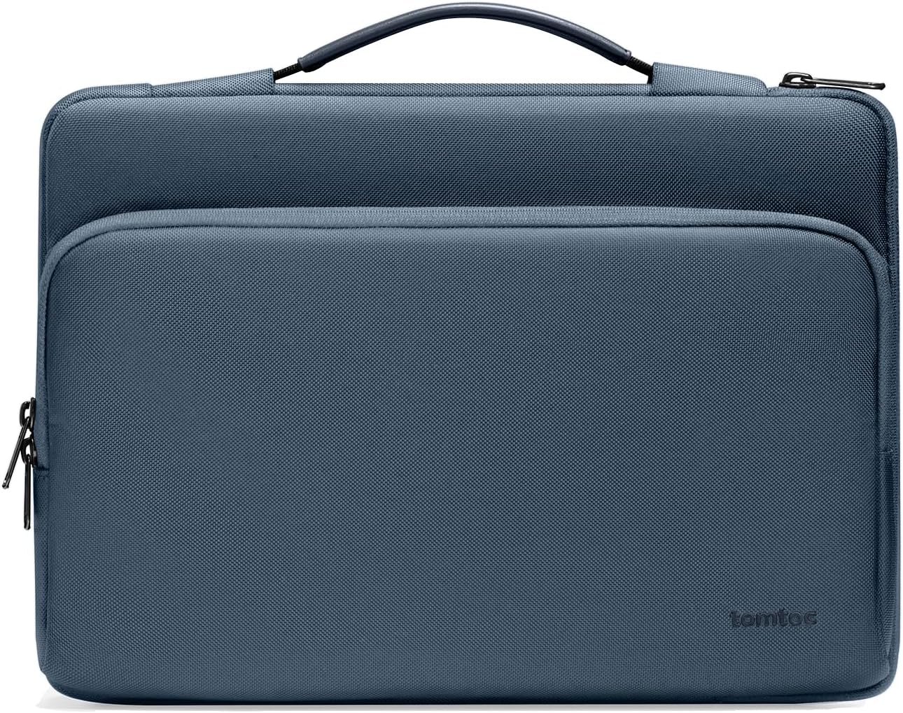 tomtoc 360 Protective Laptop Carrying Case for 16-inch New MacBook Pro M4/M3/M2/M1 Pro/Max 2024-2019, Water-Resistant Laptop Bag Sleeve with Accessory Pocket for The New Razer Blade 15