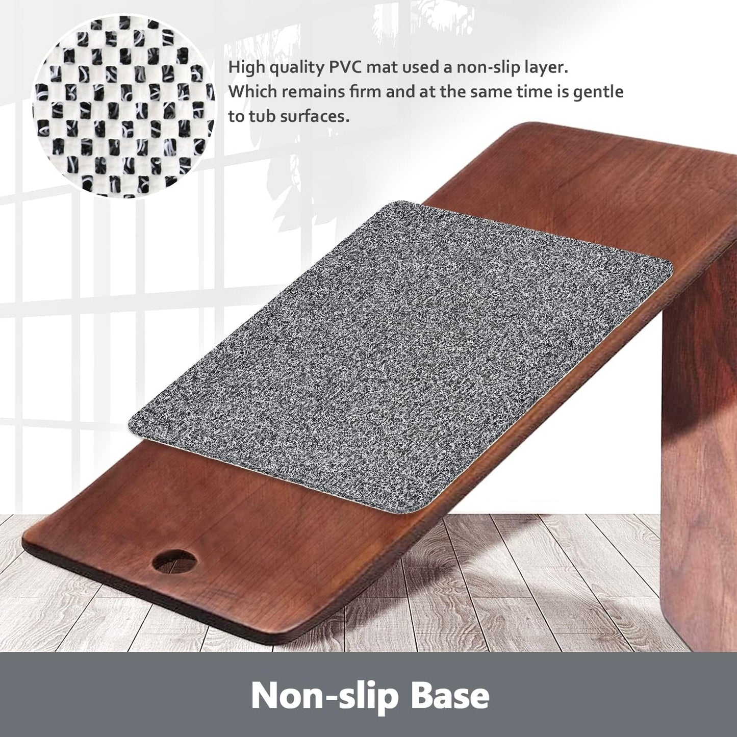 Loofah Mats for Shower, Non Slip | Quick Drying | Soft on Your Feet | Soft Textured Shower Mat Bath Mat Bathtub Mat Massage Mat Loofah Mat for Bathroom,Shower Tub or Wet Areas