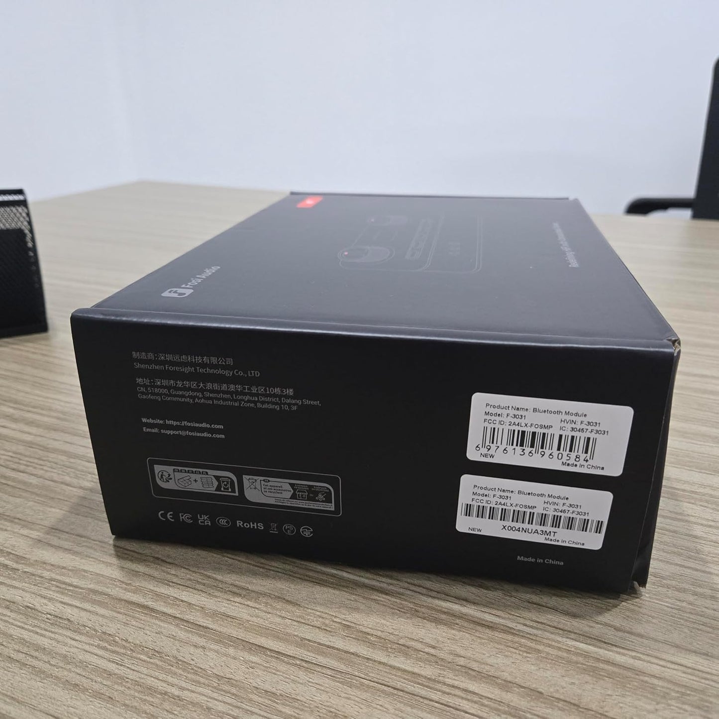 Fosi Audio K7 DAC Headphone Amp, Desktop USB C Digital to Analog Audio Converter for Workspace and Gaming PC PS5, Optical/Coaxial/Bluetooth aptX HD LL/Microphone Input, 3.5mm/4.4mm Balanced/RCA Output