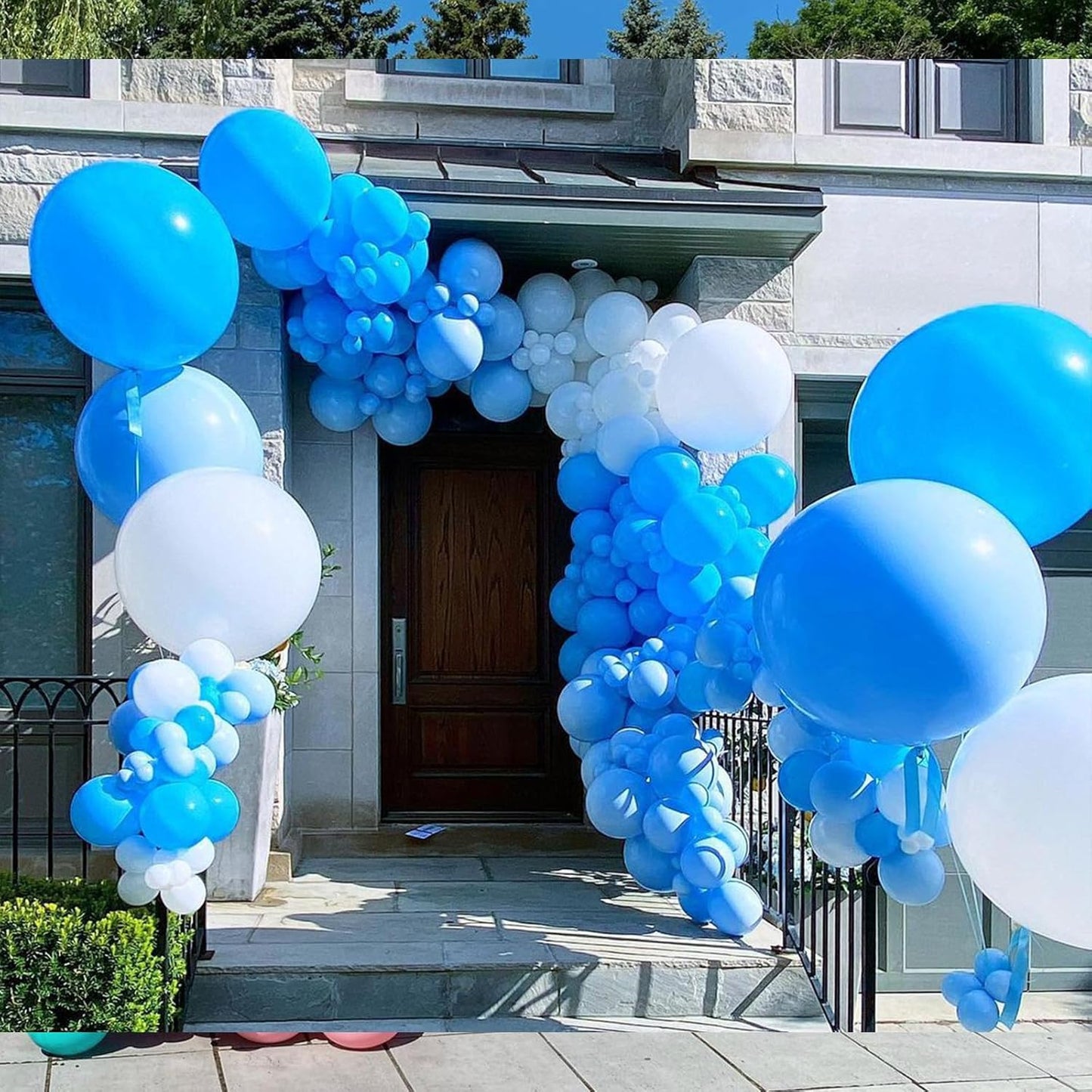 Gold Metallic Chrome Latex Balloon Arch Kit, 102PCS 18In 12In 10In 5In Arch Garland For Festival Picnic, Engagement, Wedding, Birthday Party, Gold Theme Anniversary Decoration With 33FT Ribbon