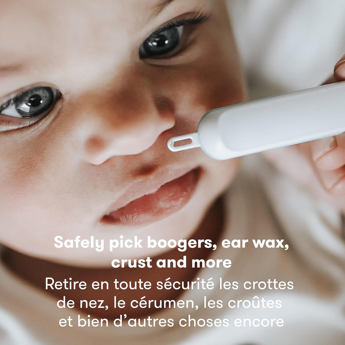Frida Baby Electric Nail Trimmer, Safe + Easy Electric Nail File Baby Nail Clipper + Nail Trimmer Kit for Newborn, Toddler, or Children's Fingernails/Toenails, 4 Buffer Pads, LED Light, Storage Case