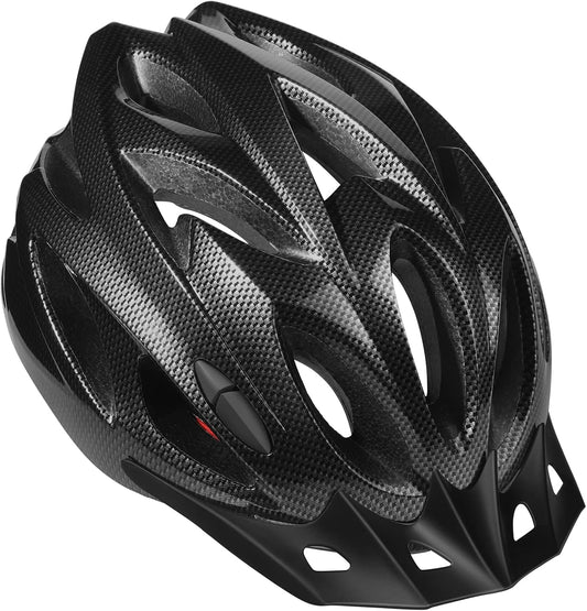 Zacro Bike Helmet Adult Men Women - CPSC Safety Certified Lightweight Bicycle Helmet with Detachable Sun Visor, Mountain Bike Helmet Suitable for Men Women Adults Youth - PuriLite