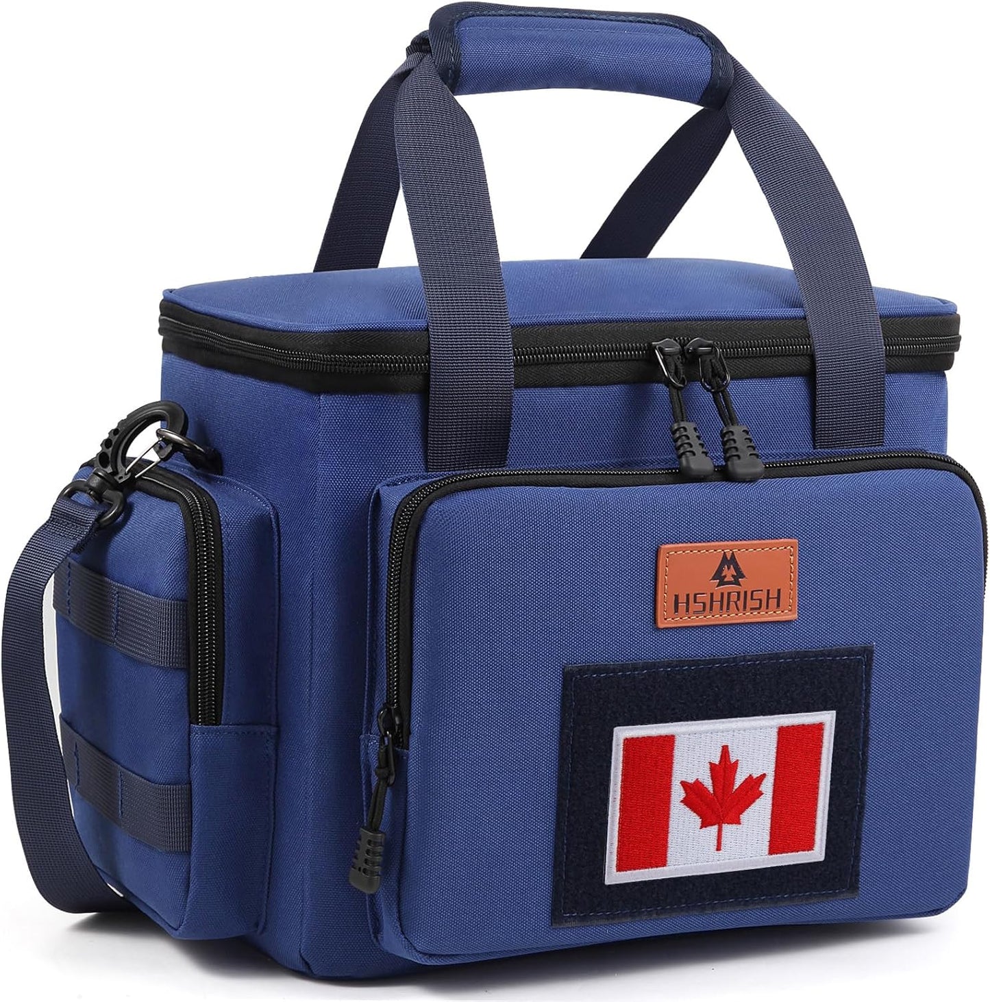 HSHRISH Tactical Large Lunch Bag for Men,Leakproof Insulated Lunch Box, Durable Soft Cooler Bag with Shoulder Strap Lunch Pail for Work Shifts Outdoor