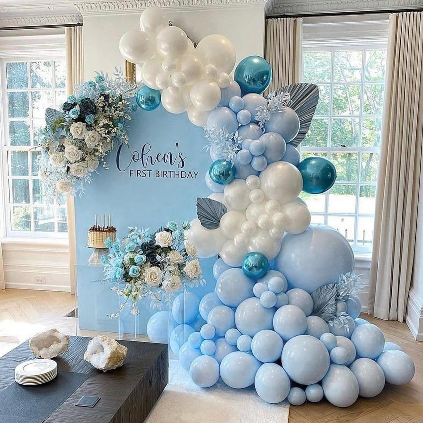 Gold Metallic Chrome Latex Balloon Arch Kit, 102PCS 18In 12In 10In 5In Arch Garland For Festival Picnic, Engagement, Wedding, Birthday Party, Gold Theme Anniversary Decoration With 33FT Ribbon